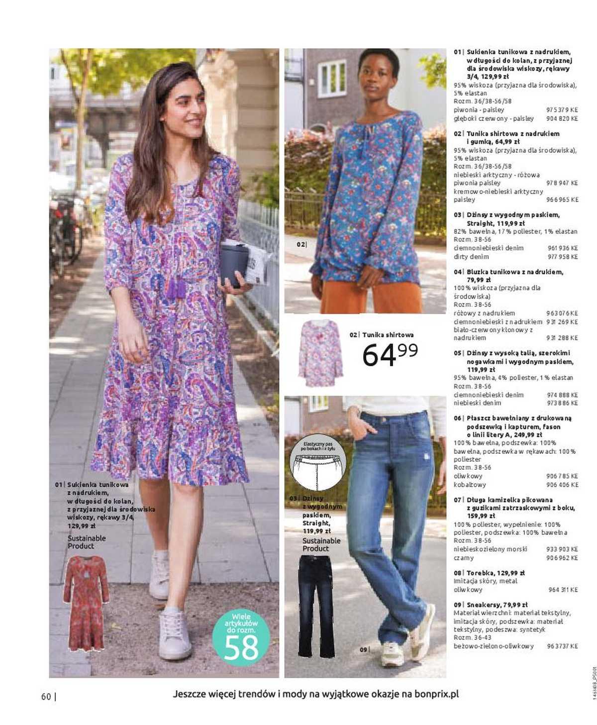 Gazetka promocyjna bonprix str. 62