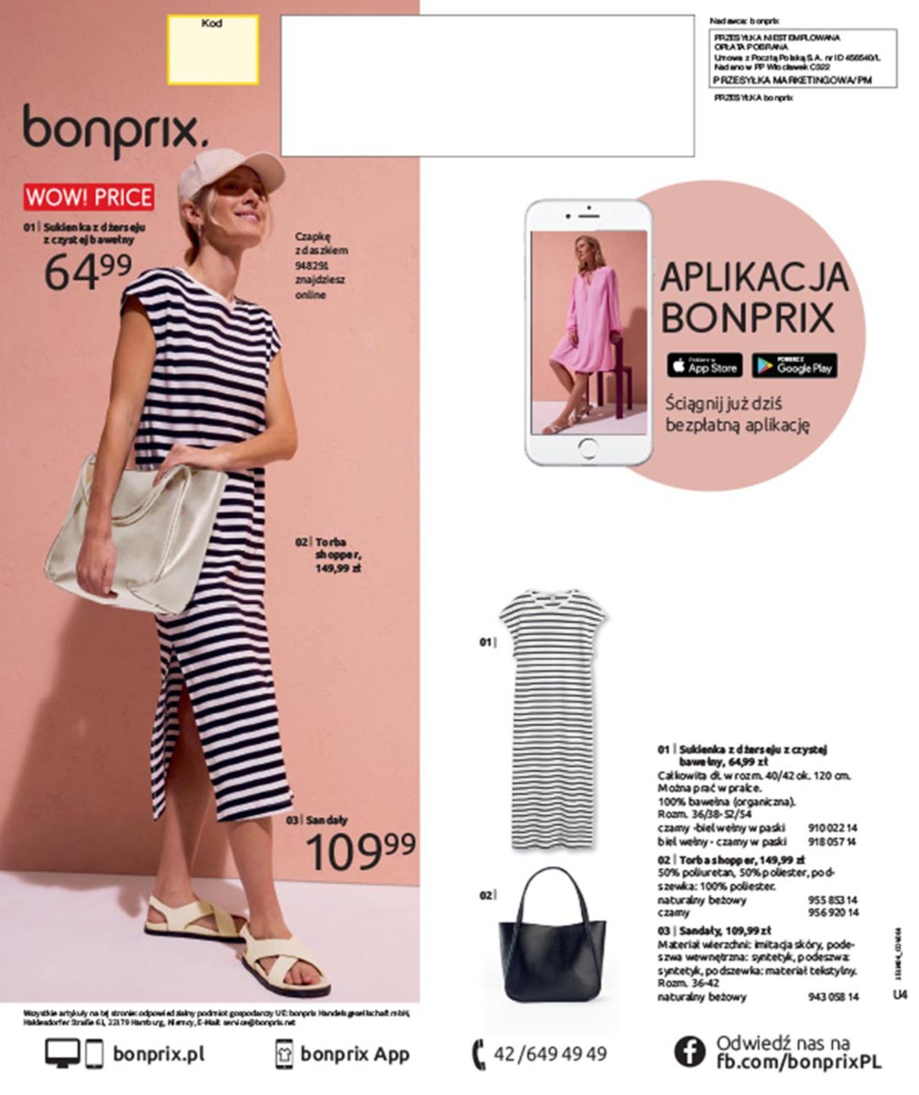 Gazetka promocyjna bonprix str. 124