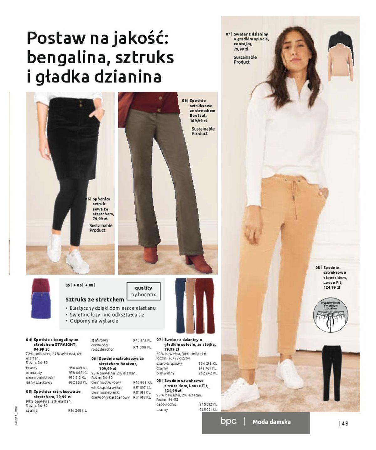 Gazetka promocyjna bonprix str. 45