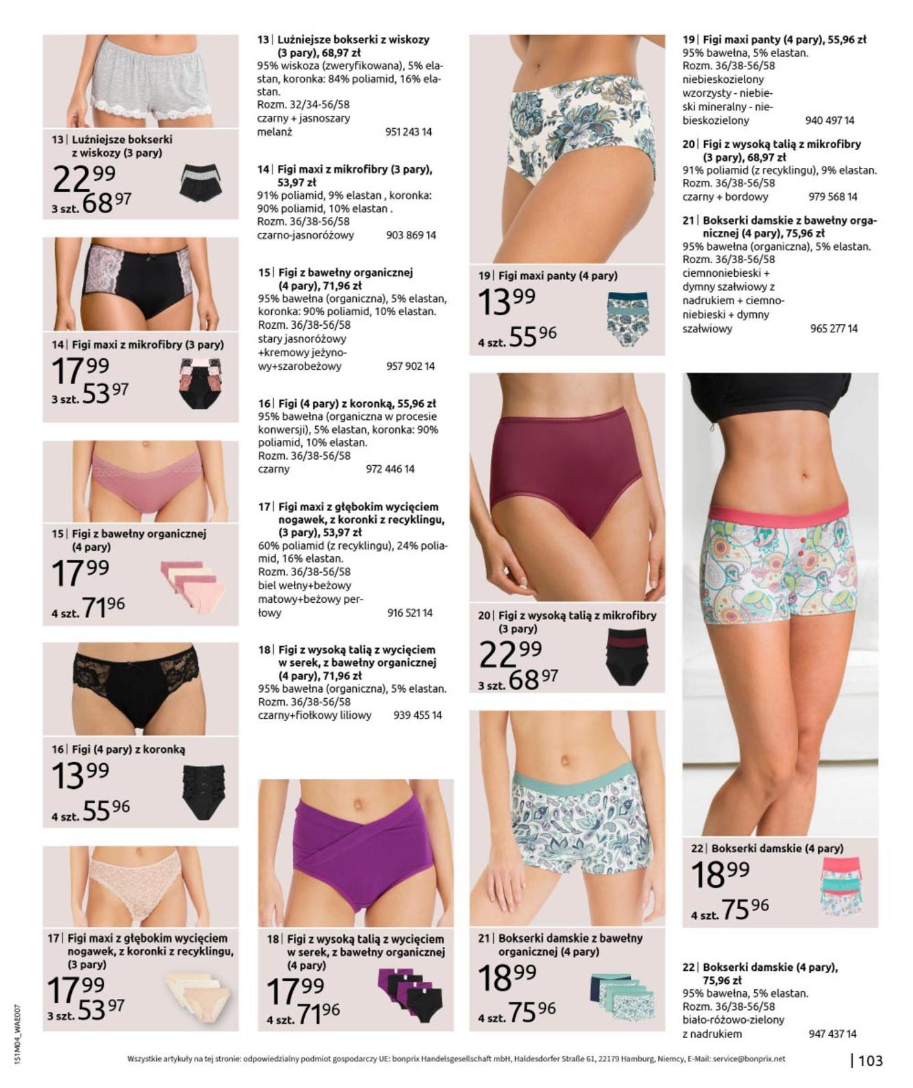 Gazetka promocyjna bonprix str. 105