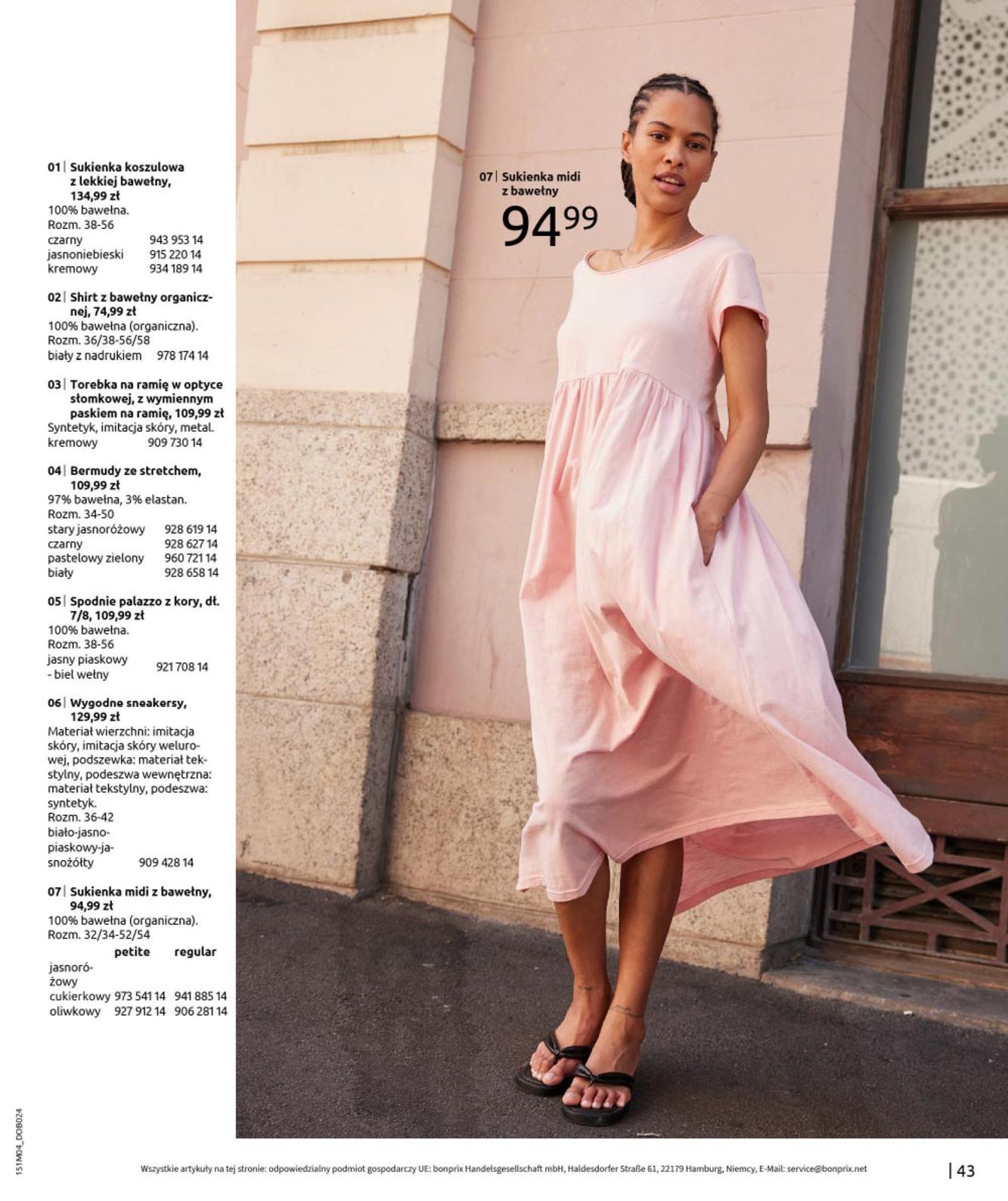 Gazetka promocyjna bonprix str. 45