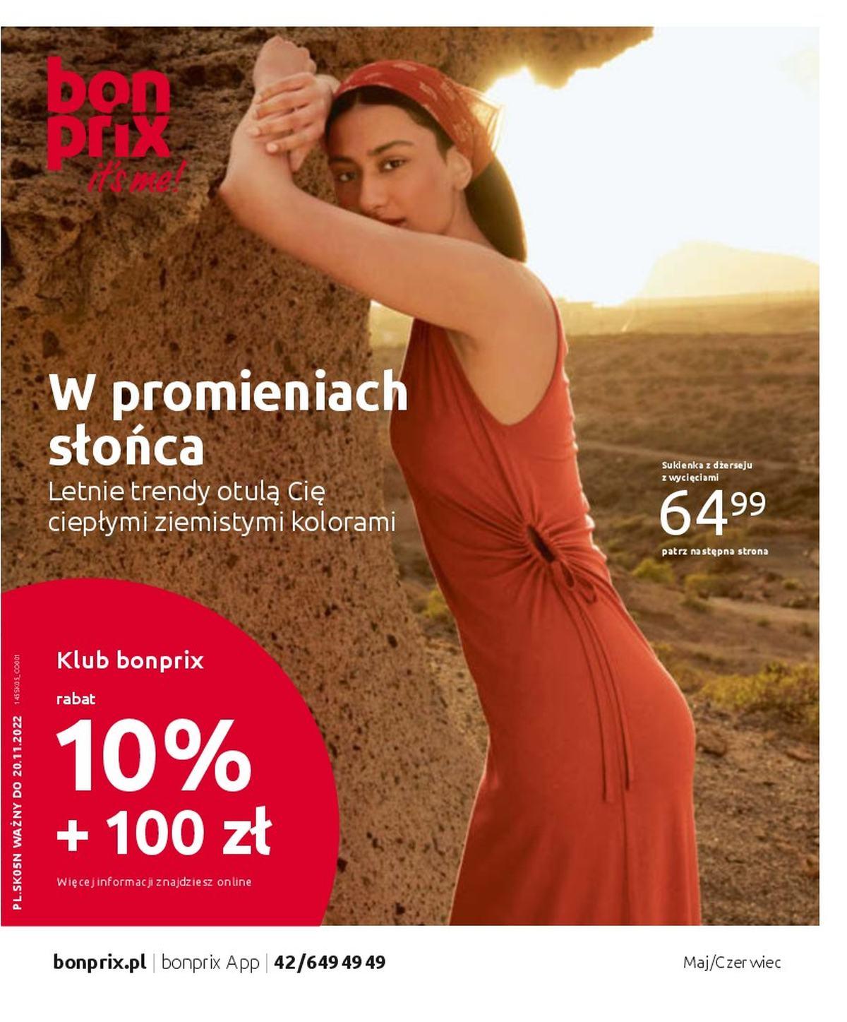 Gazetka promocyjna bonprix str. 1