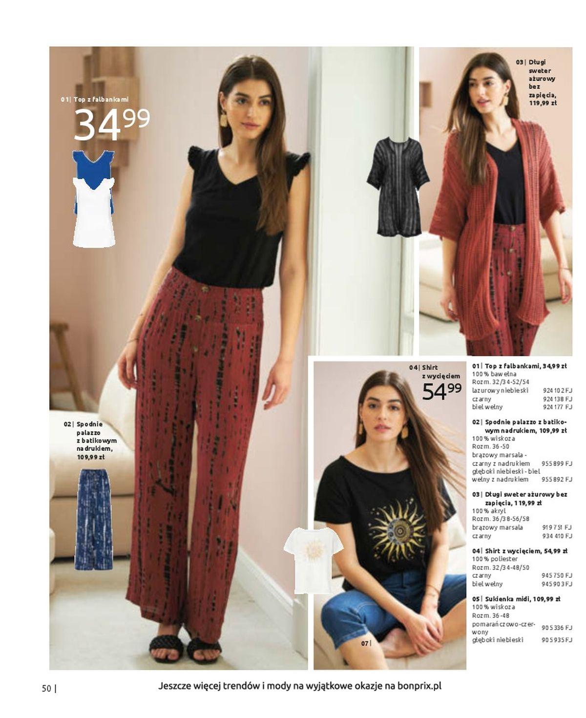 Gazetka promocyjna bonprix str. 52