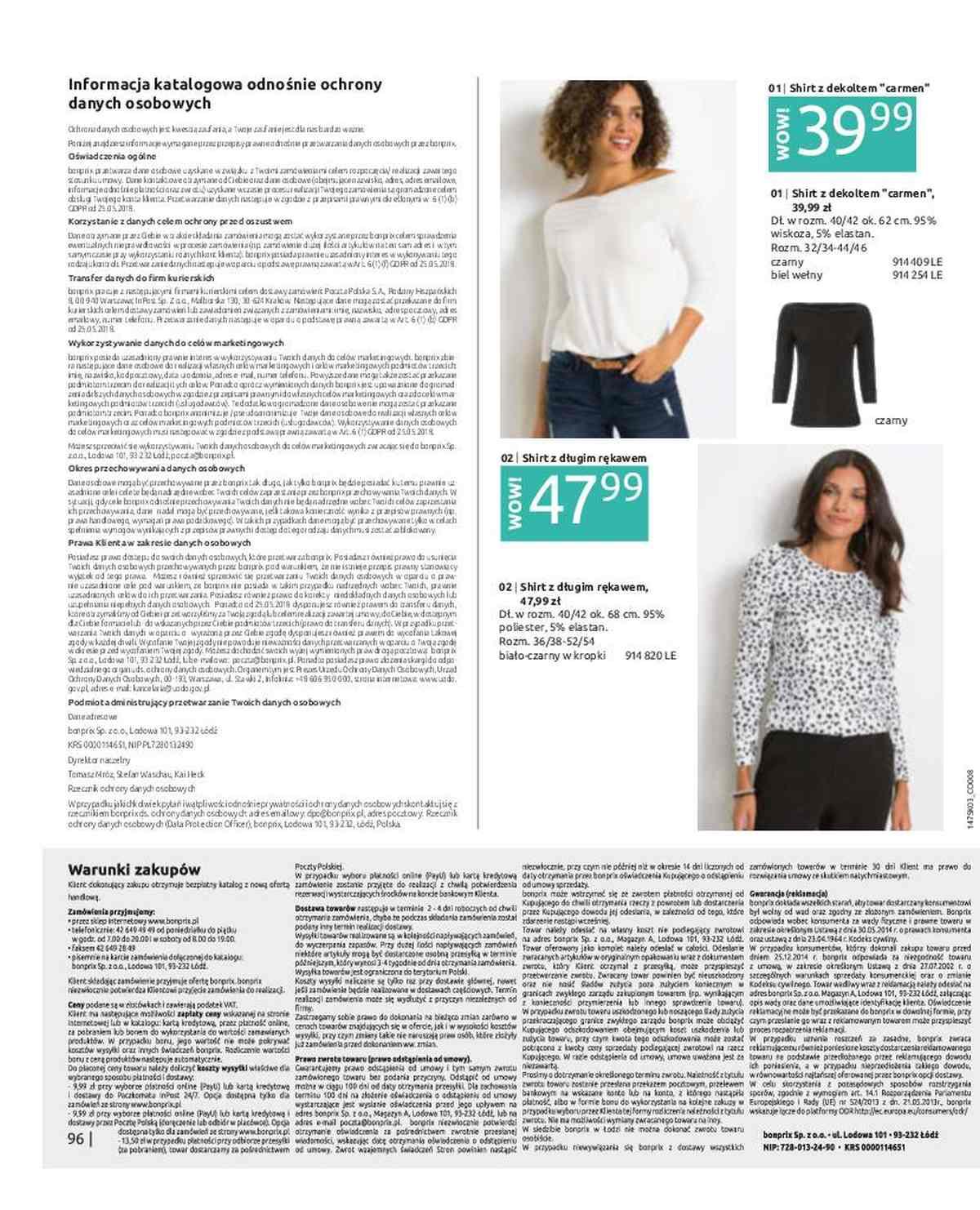 Gazetka promocyjna bonprix str. 98