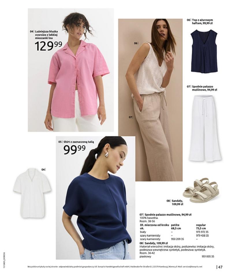 Gazetka promocyjna bonprix str. 49