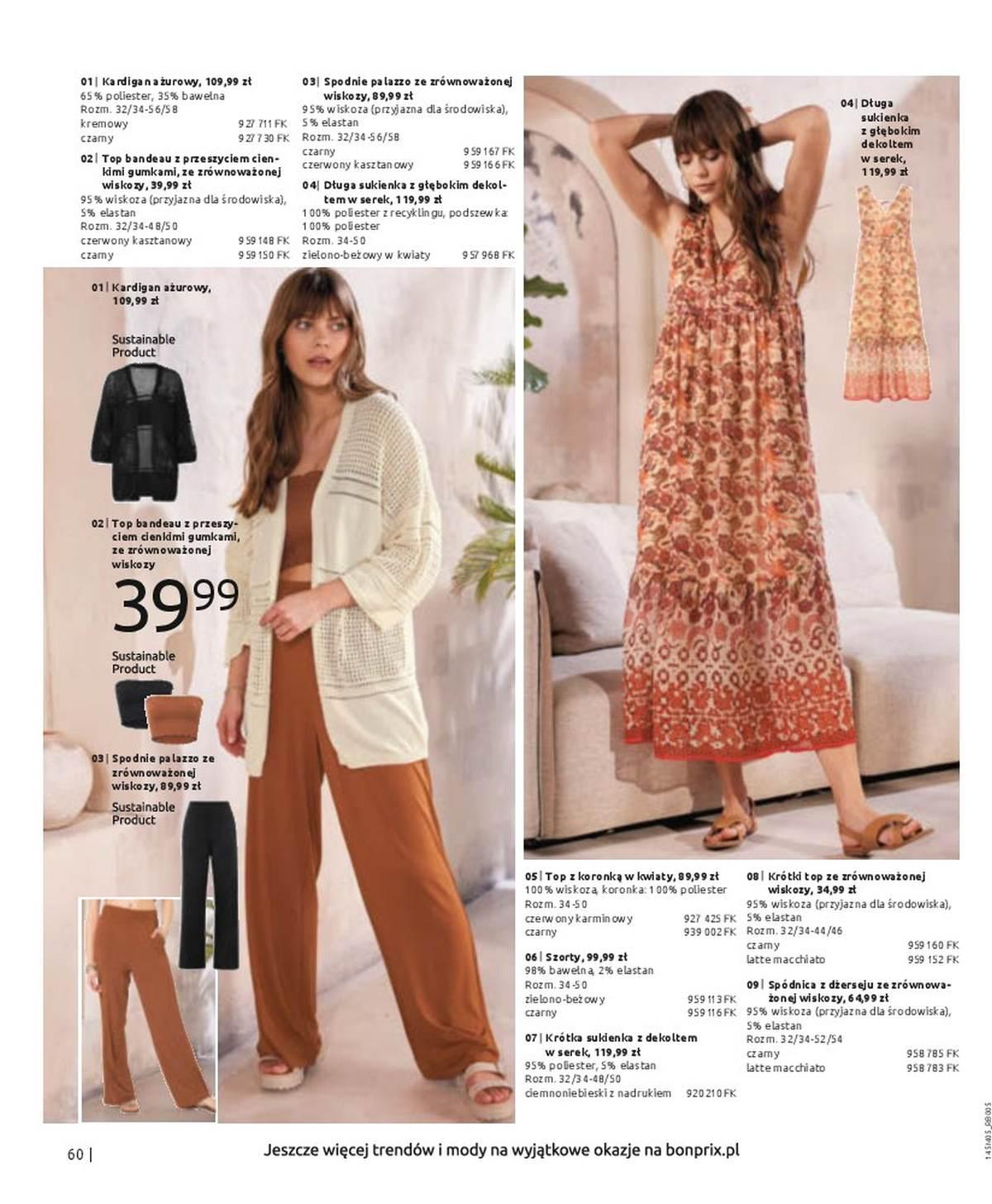 Gazetka promocyjna bonprix str. 62