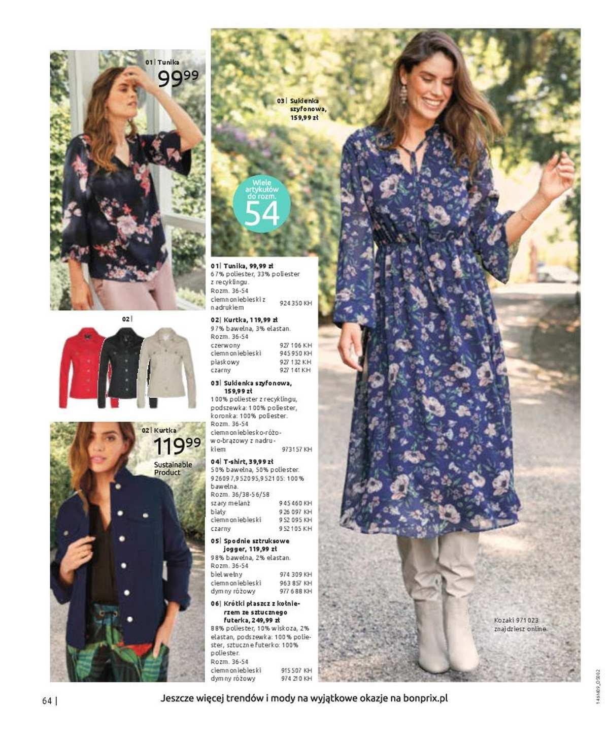 Gazetka promocyjna bonprix str. 66