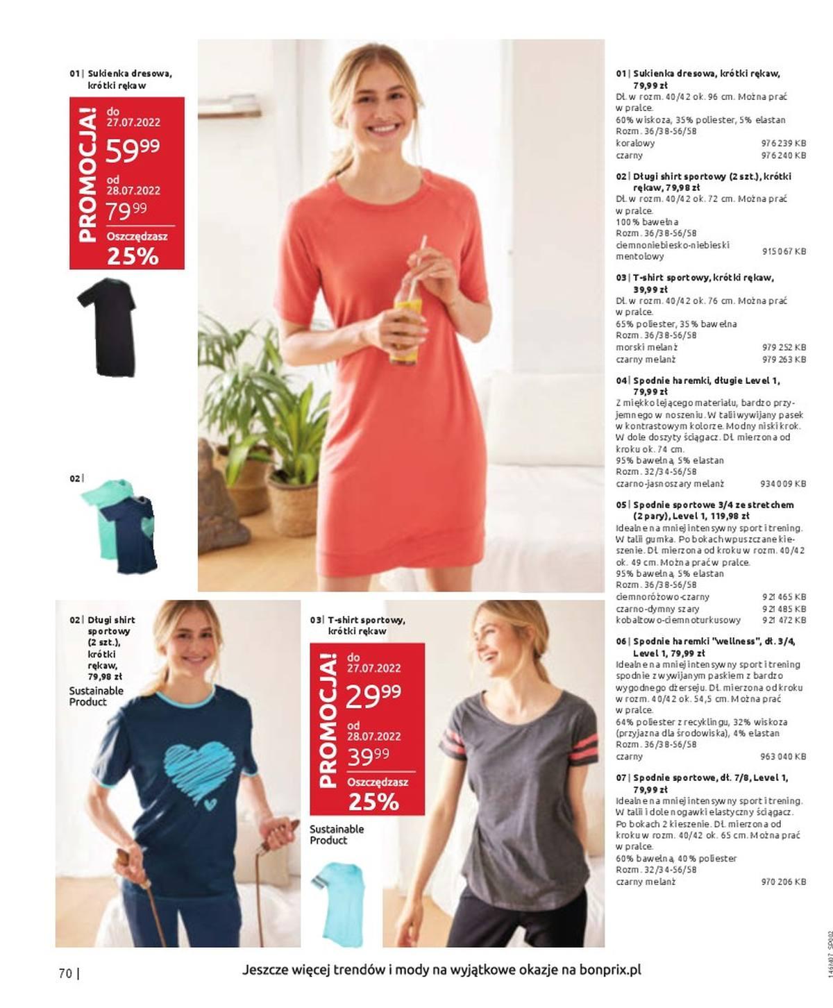 Gazetka promocyjna bonprix str. 72