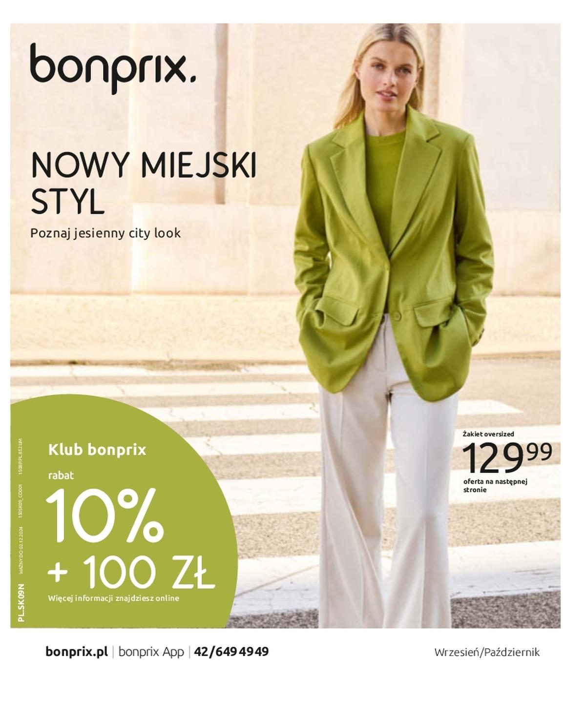 Gazetka promocyjna bonprix str. 1