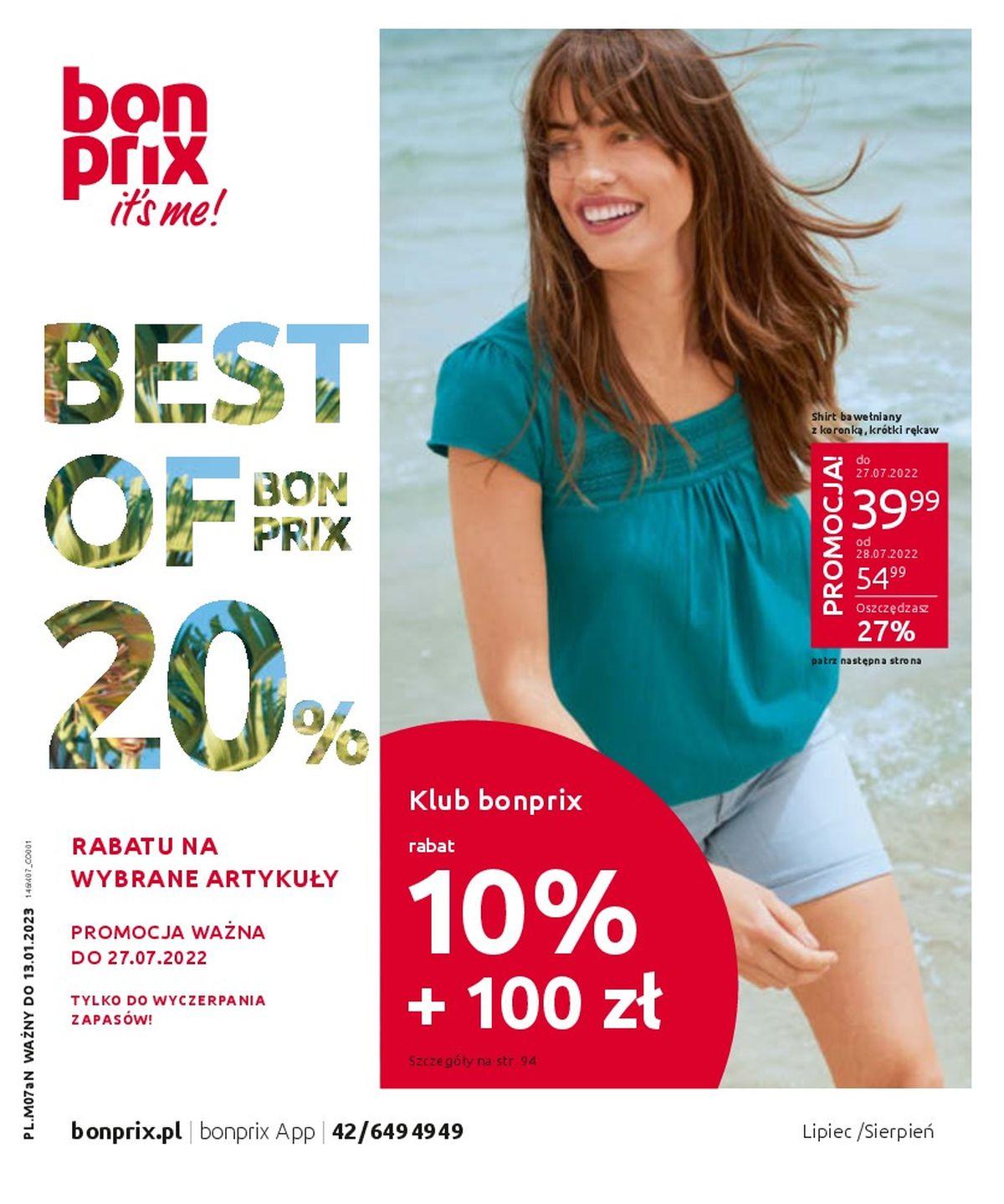 Gazetka promocyjna bonprix str. 1