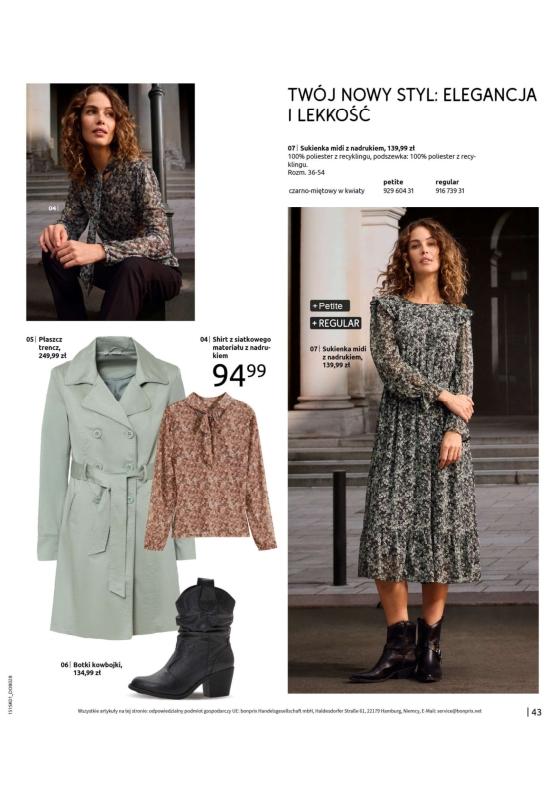 Gazetka promocyjna bonprix str. 45