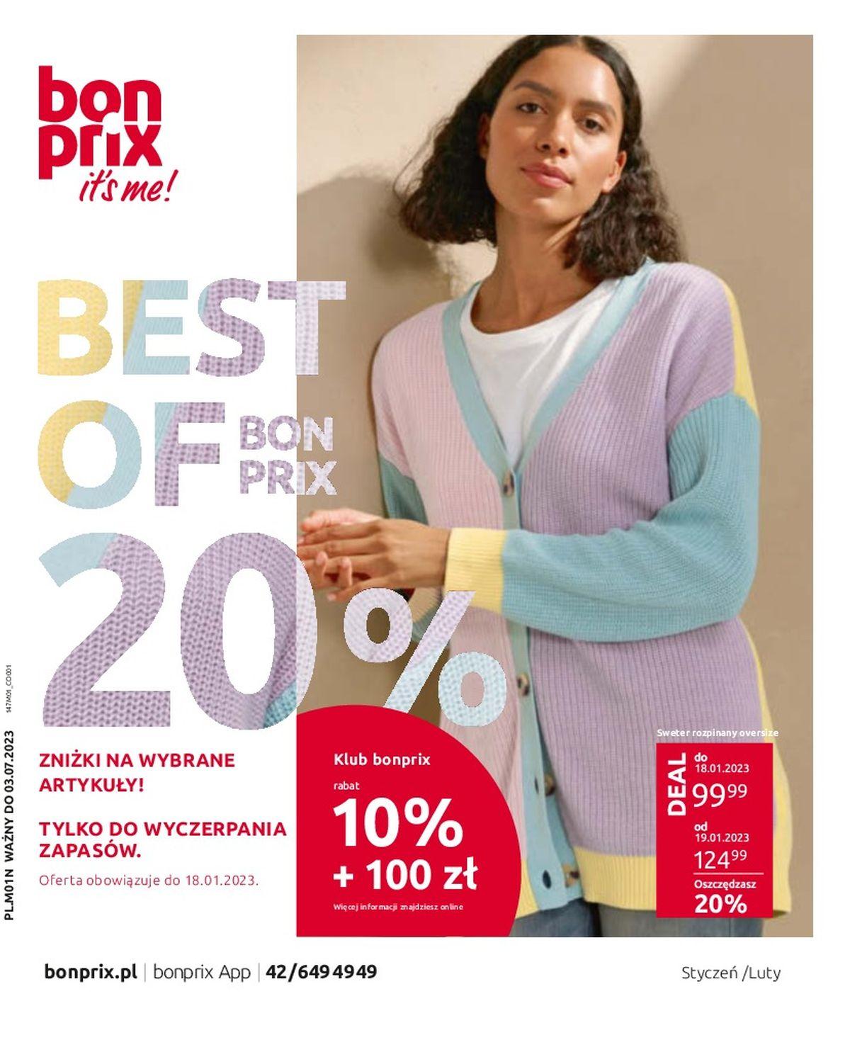 Gazetka promocyjna bonprix str. 1