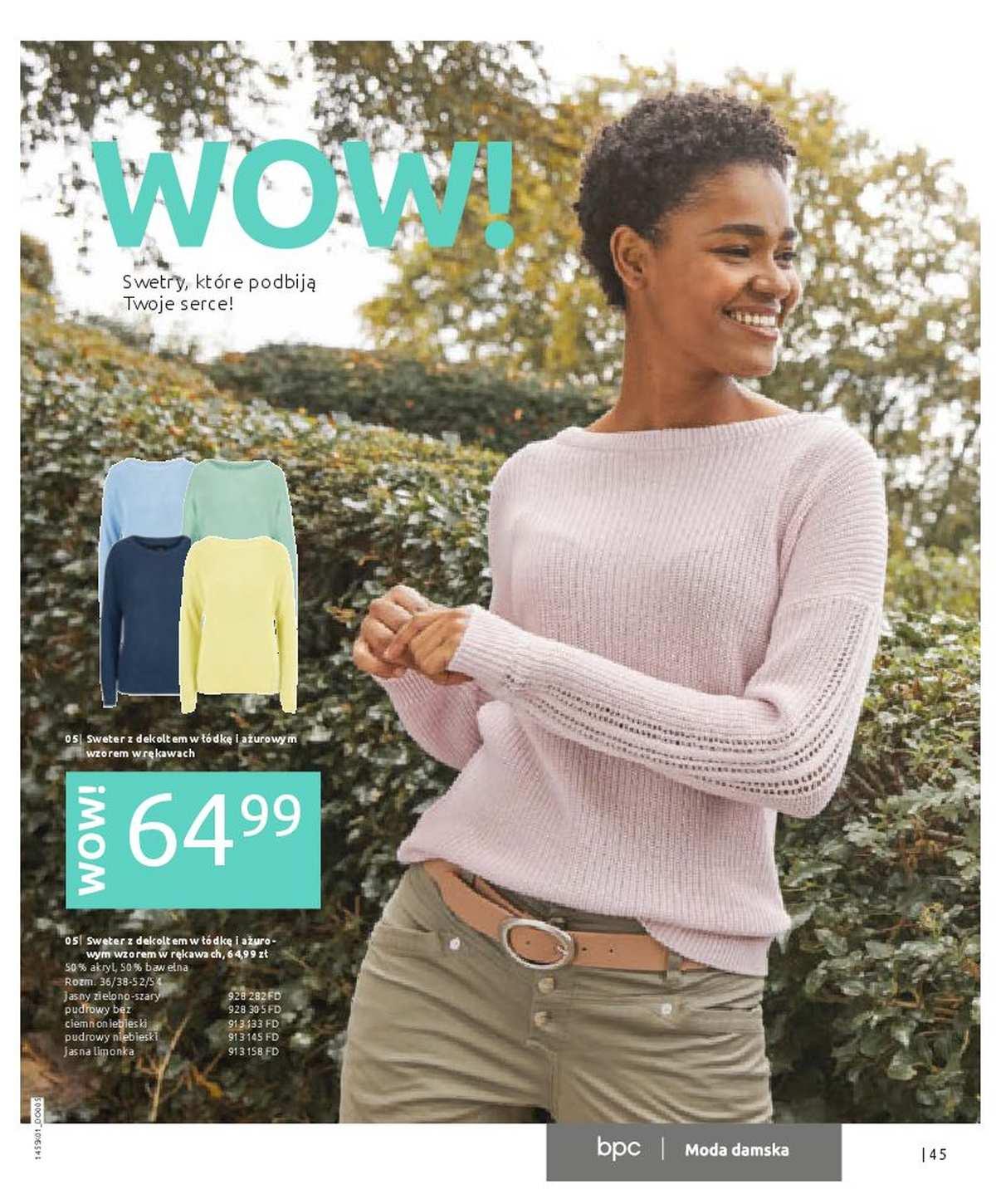 Gazetka promocyjna bonprix str. 47