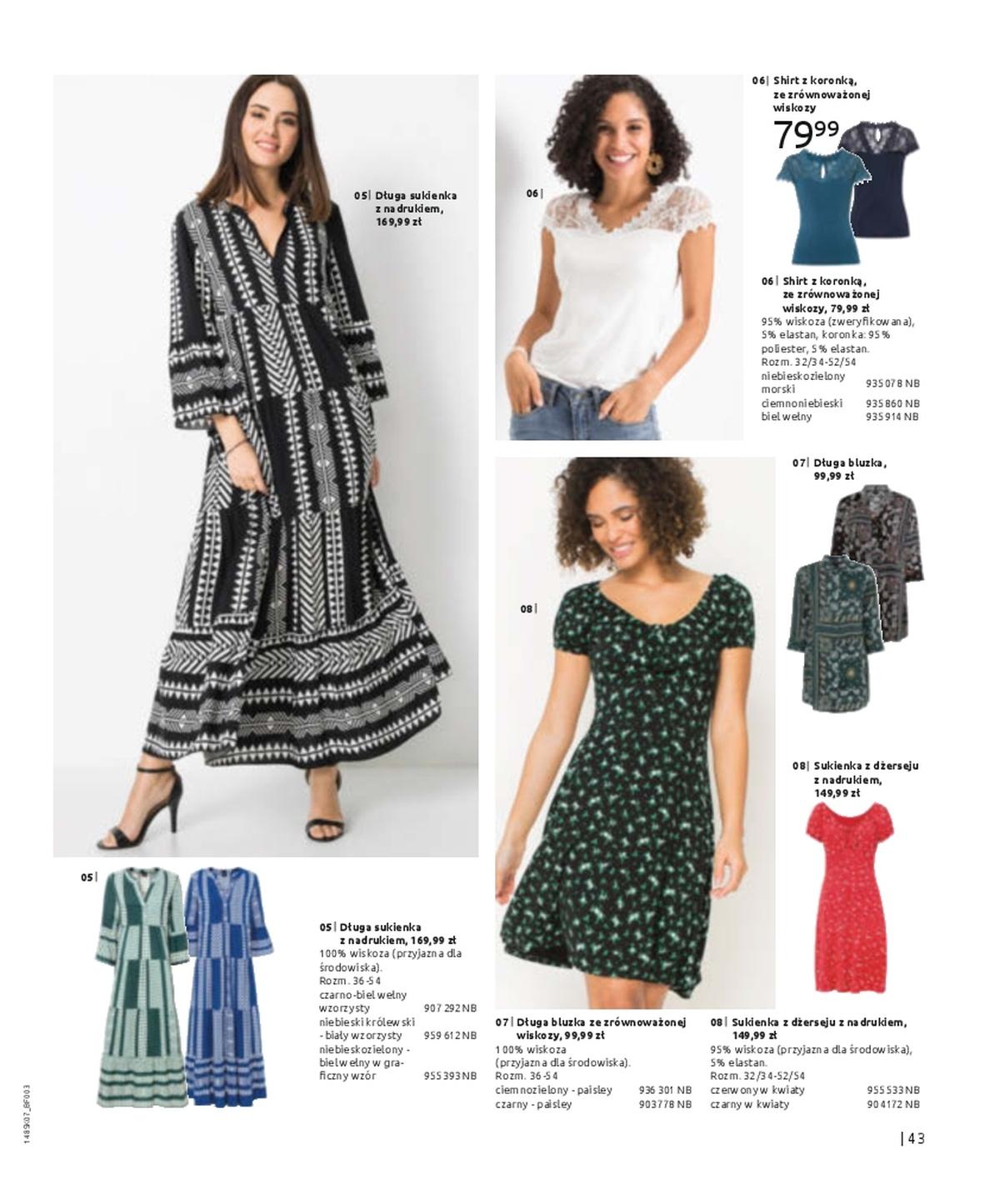 Gazetka promocyjna bonprix str. 45