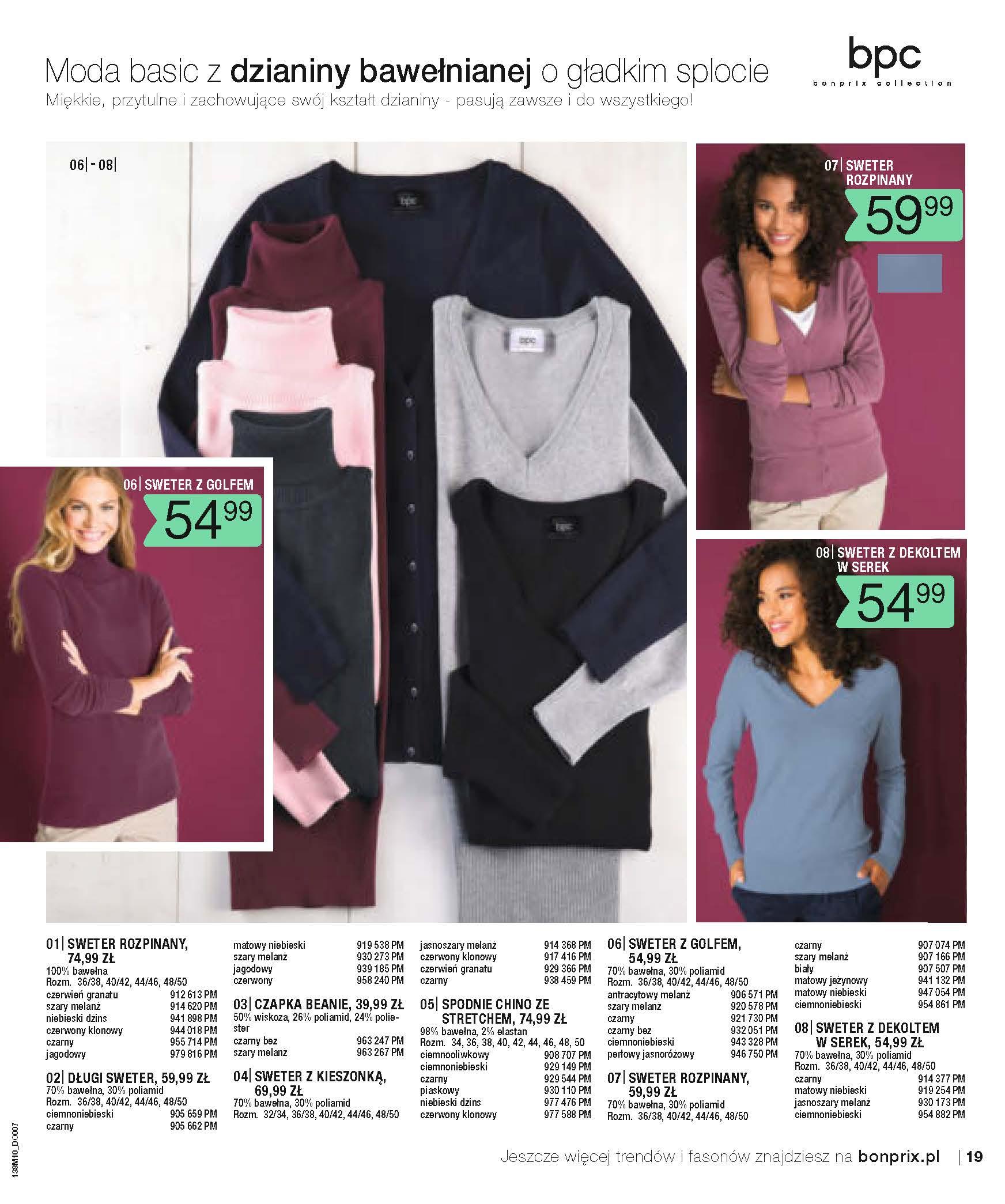 Gazetka promocyjna bonprix str. 21