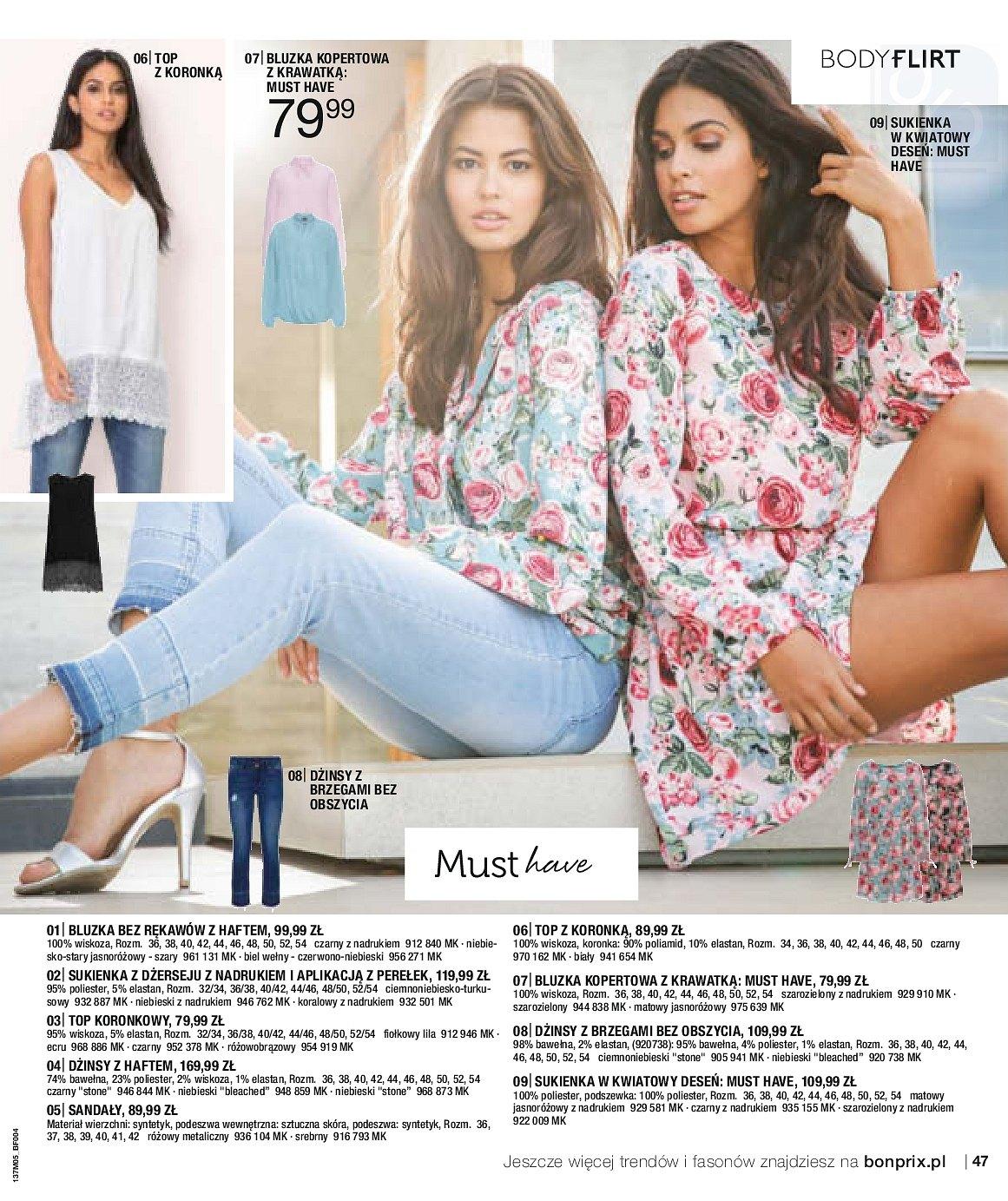 Gazetka promocyjna bonprix str. 49