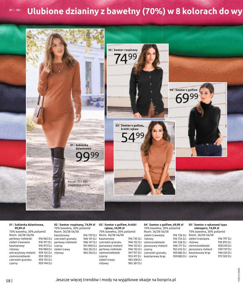 Gazetka promocyjna bonprix str. 60