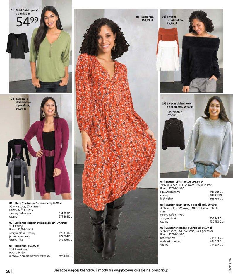 Gazetka promocyjna bonprix str. 60