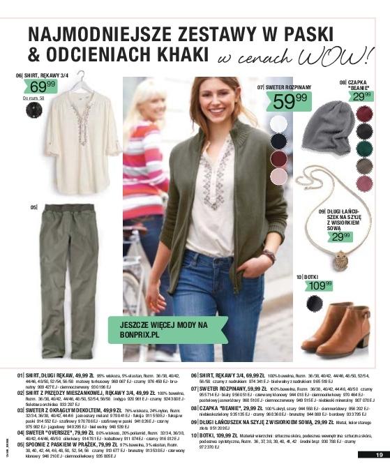 Gazetka promocyjna bonprix str. 21