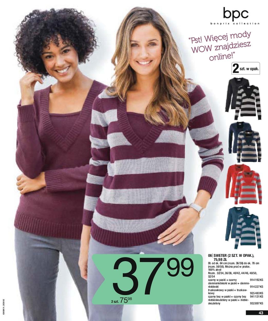 Gazetka promocyjna bonprix str. 45