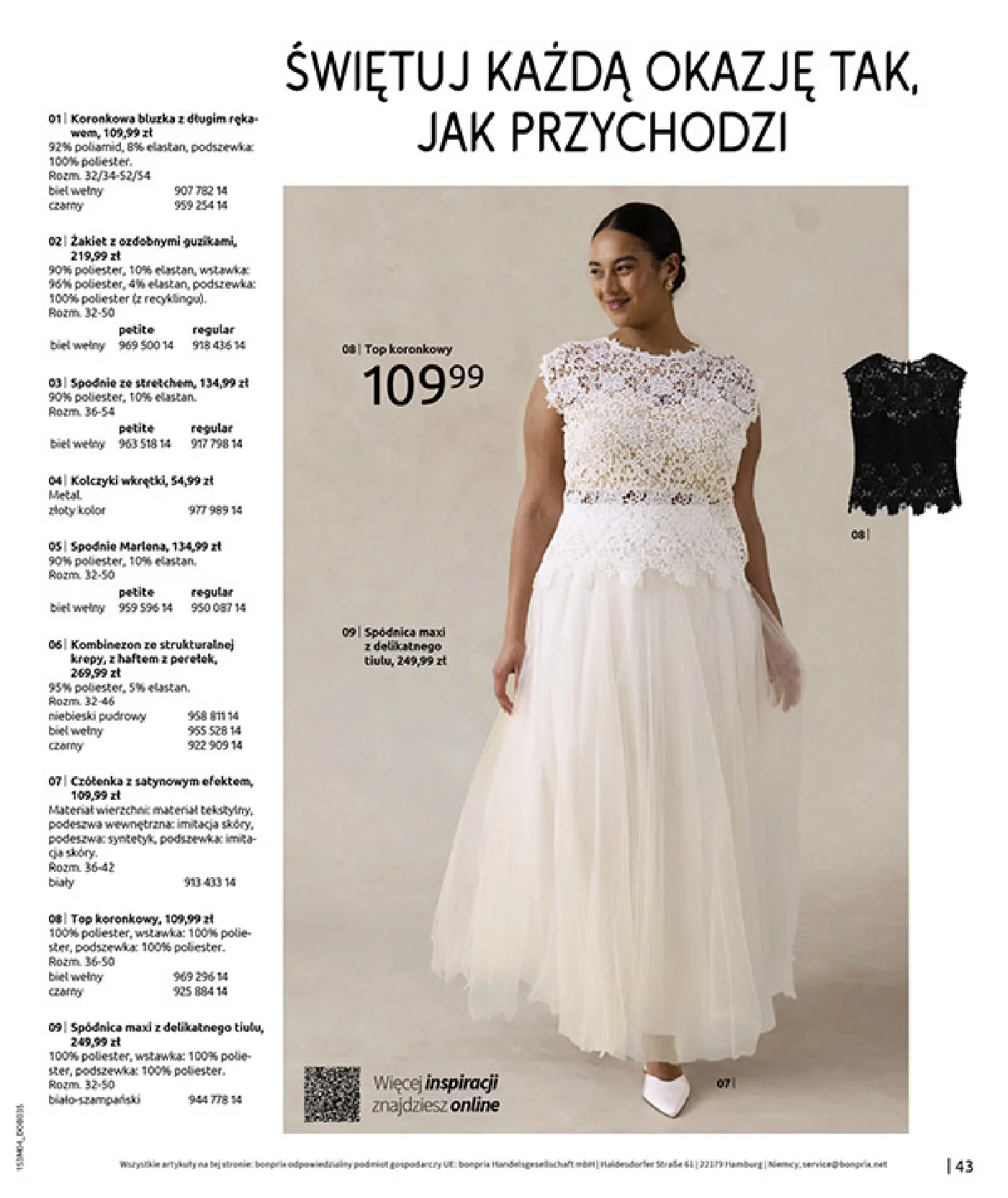 Gazetka promocyjna bonprix str. 45