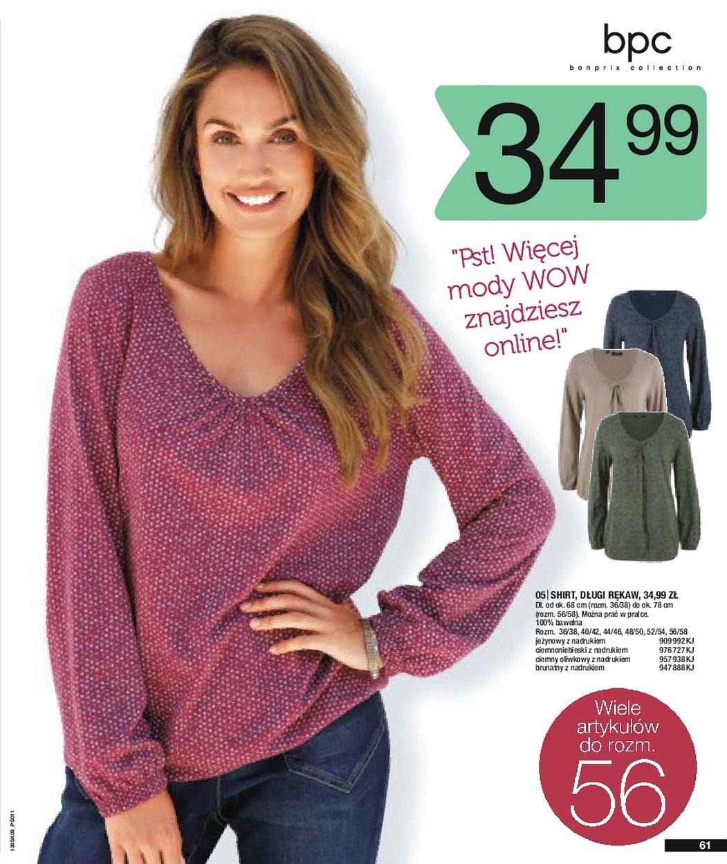 Gazetka promocyjna bonprix str. 63