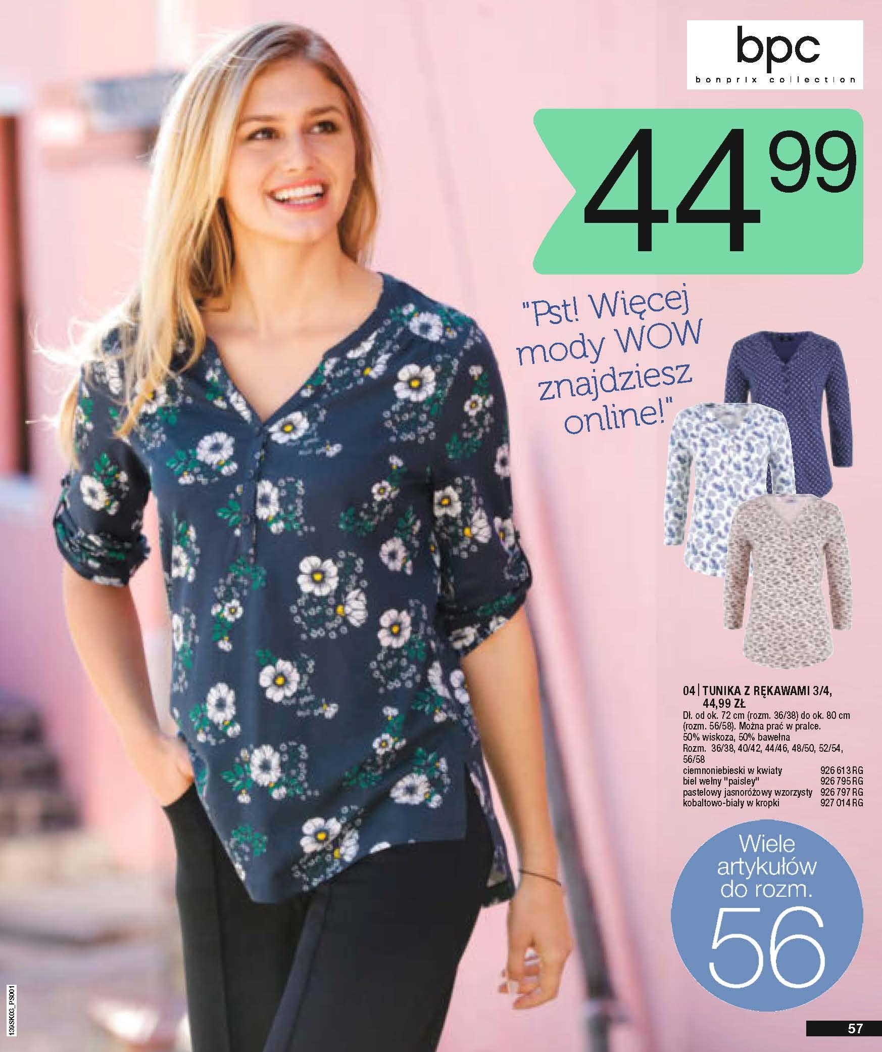 Gazetka promocyjna bonprix str. 59